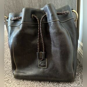 Dooney & Bourke Florentine Hattie Leather Drawstring Bag